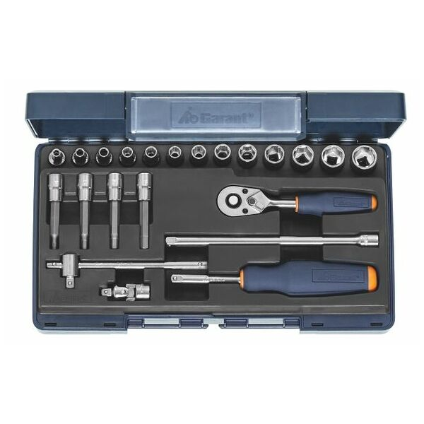 Hoffman Garant Socket set 1/4 inch square drive 22 pieces Type 6