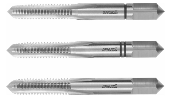 Hoffman Holex Holex Hand tap set, uncoated, M: M3