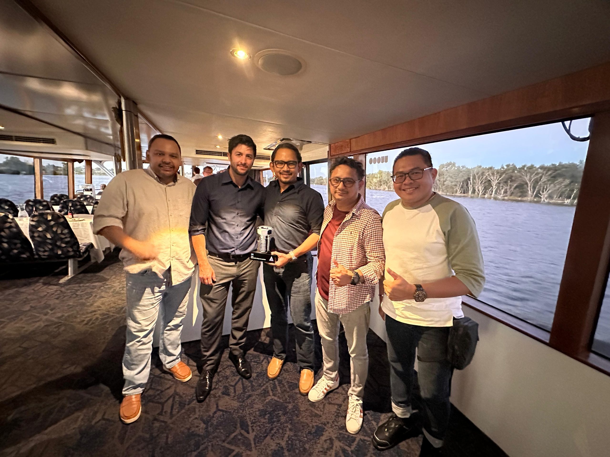 Kunjungan ALKA ke Atlas Copco Australia.